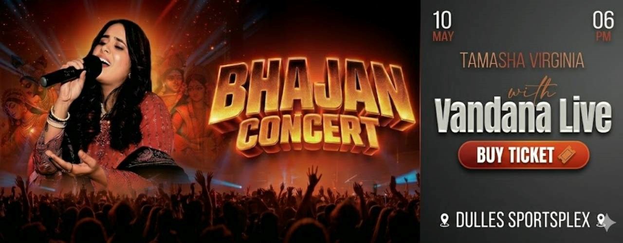 VIRGINIA BHAJAN CONCERT AT DULLES SPORTSPLEX