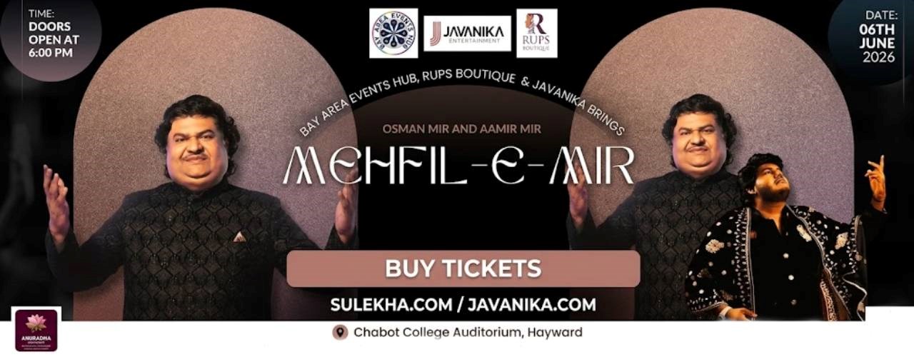 Mefil-E-Mir with Osman Mir and Aamir Mir Live In Bay Area