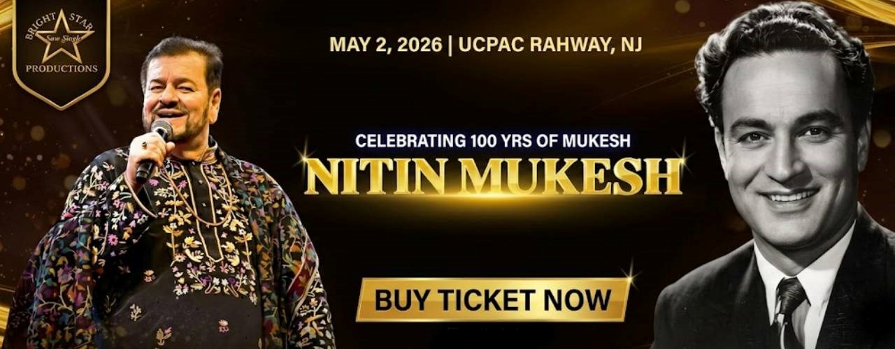 Nitin Mukesh Live Concert in New Jersey