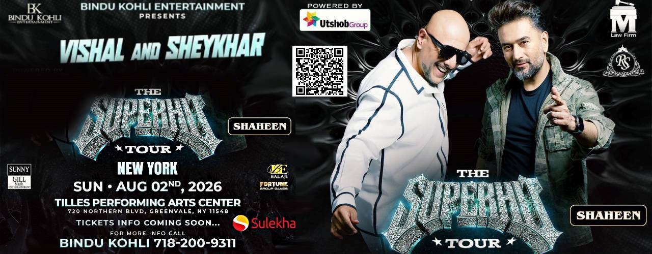 Vishal and Sheykhar " The Superhit Tour" in New York