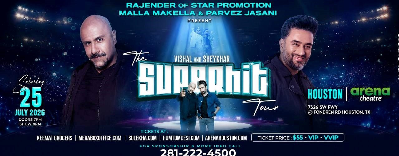 Vishal And Sheykhar Live Concert in Houston