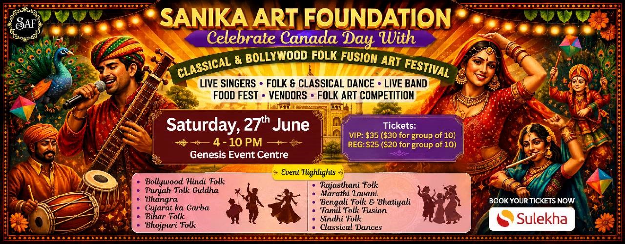 Classical & Bollywood Folk Fusion Art Festival
