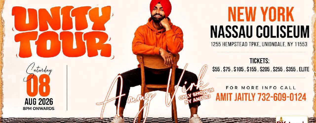 Ammy Virk Unity Tour In New York
