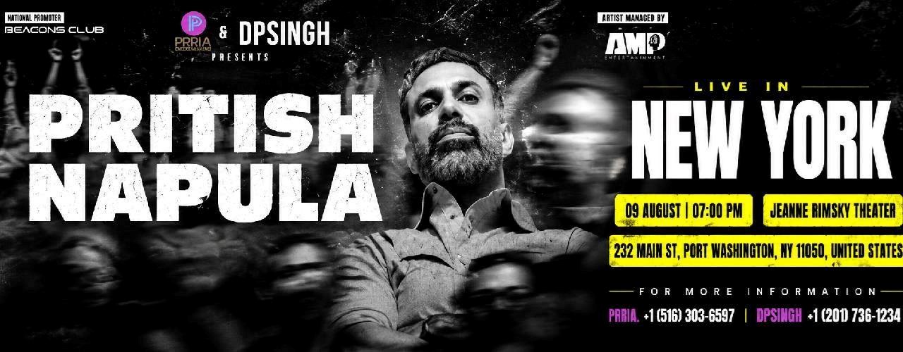 Pritish Narula Live Comedy in New York