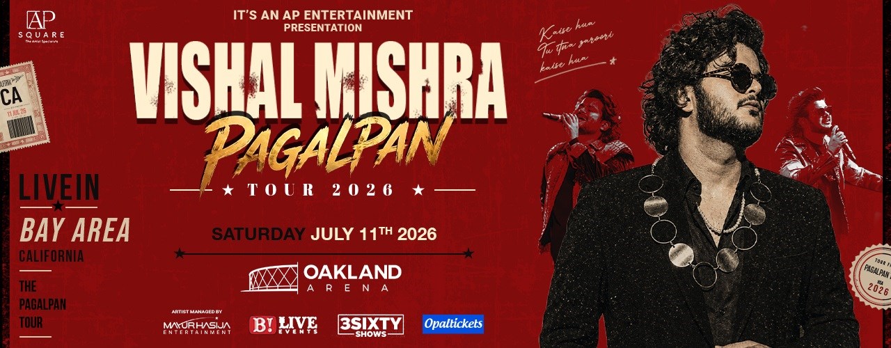 Vishal Mishra Live Concert in Bay Area