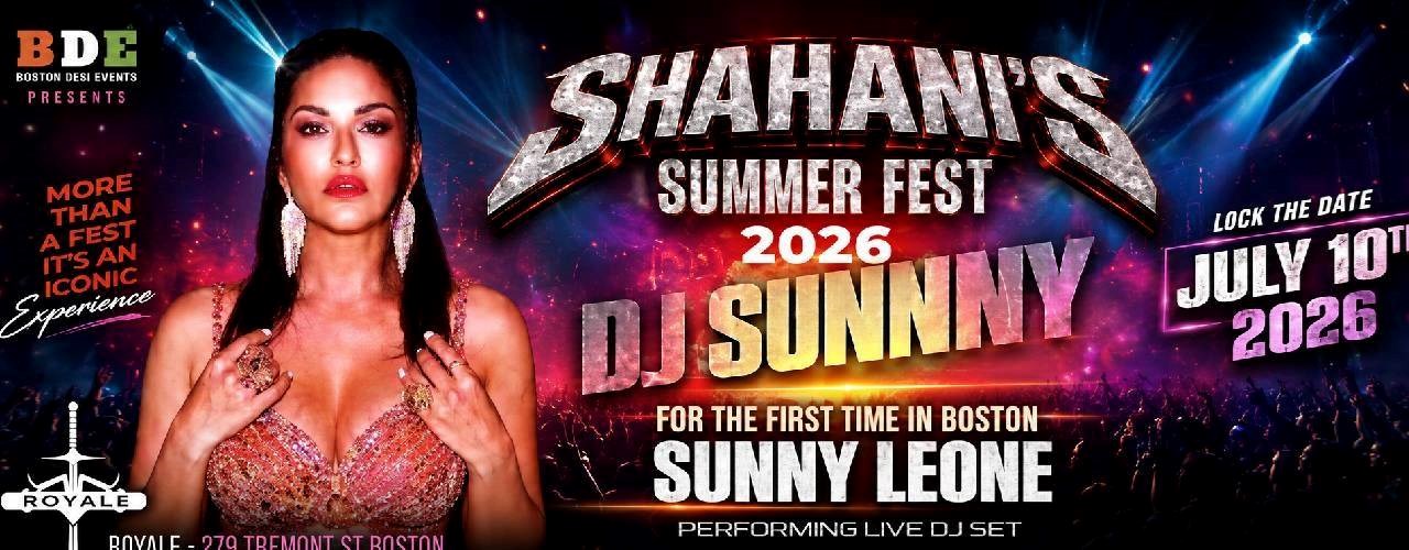 SUNNY LEONE LIVE IN BOSTON 2026 | Official World Tour DJ Set