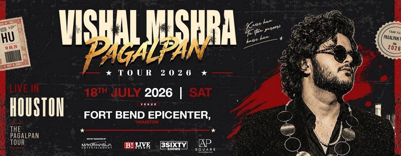 Vishal Mishra Live - The Pagalpan Tour Live In Houston