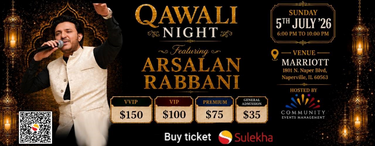 Qawali Night With Arsalan Rabbani In IL