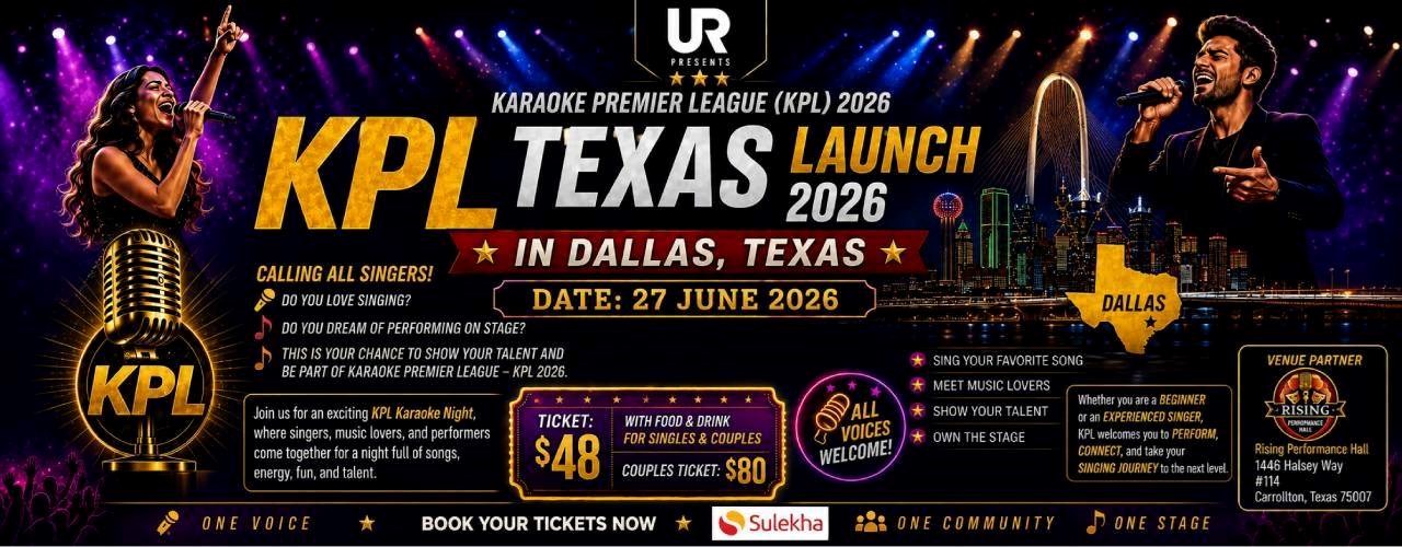 KPL Texas Launch 2026 – Karaoke Premier League Dallas