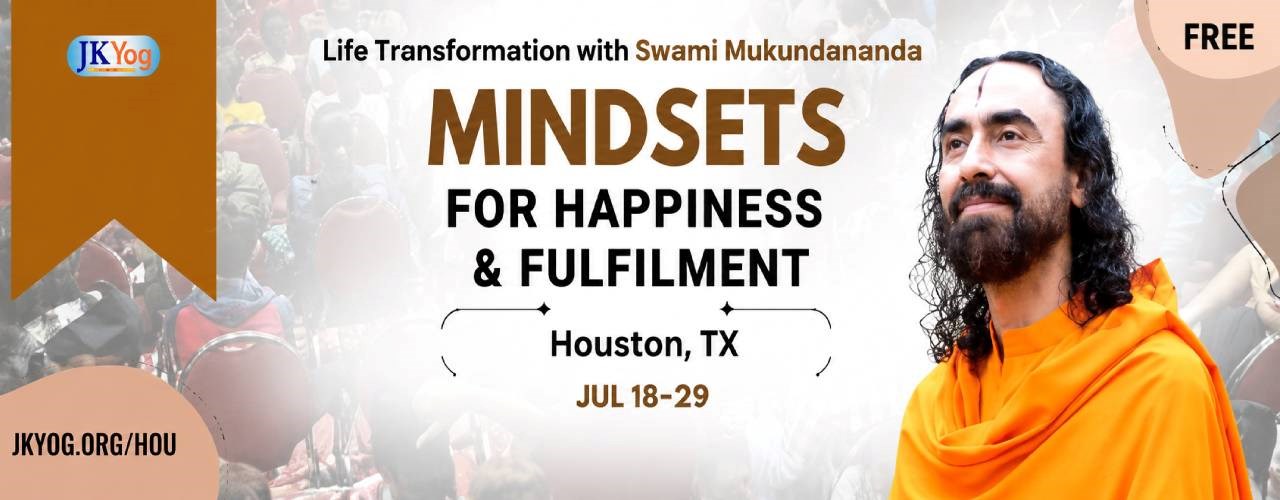 Meet And Greet With Swamiji And Enlightening Discourses on "Mindsets for happiness and fulfilment"
