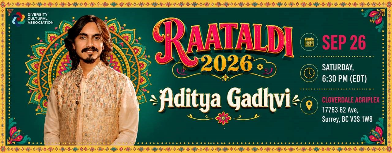Aditya Gadhvi live in Vancouver 2026