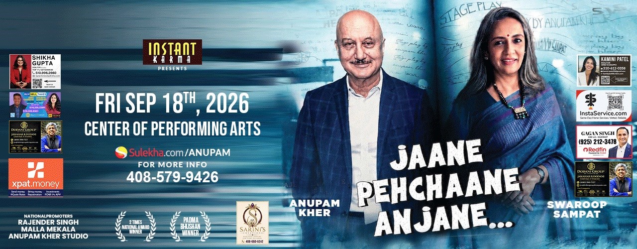 Jaane Pehchaane Anjane A Musical Play By Anupam Kher & Swaroop Sampat Live In Bay Area