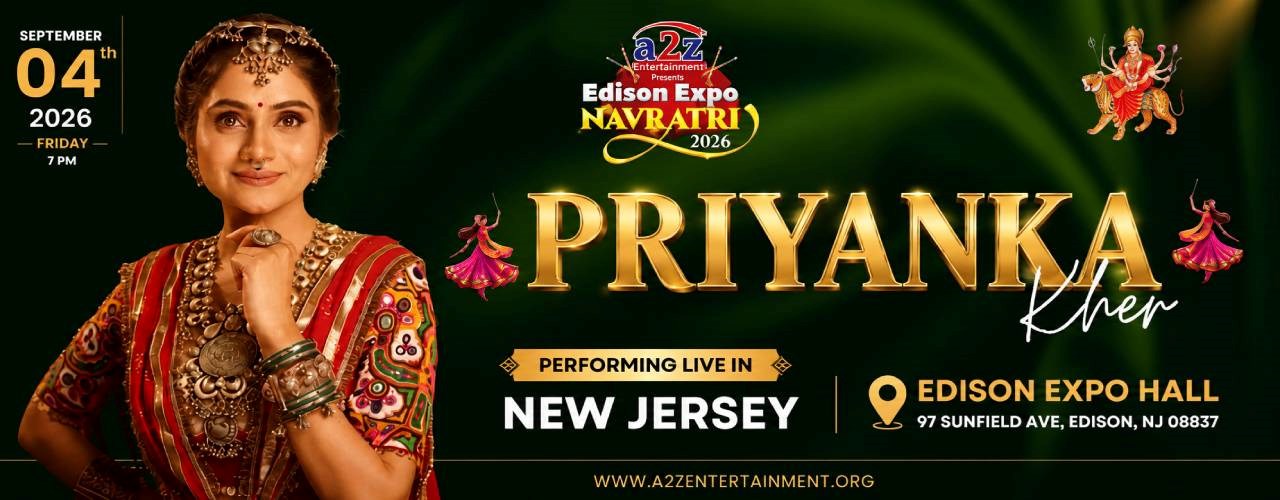 Navratri With Priyanka Kher EDISON EXPO NEW JERSEY