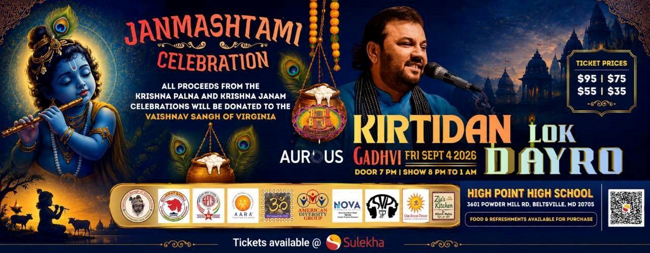 Kirtidan Gadhvi – Live Lok Dayro Janmashtami Celebration
