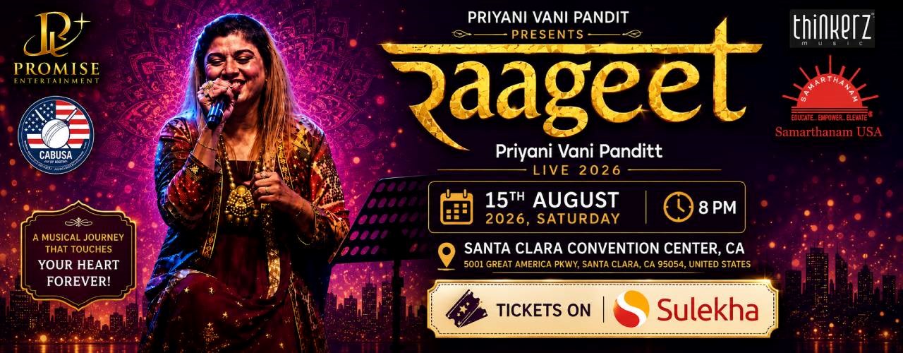Priyani Vani Panditt Raageet Live Concert Bollywood Music Program Songs based on Raagas