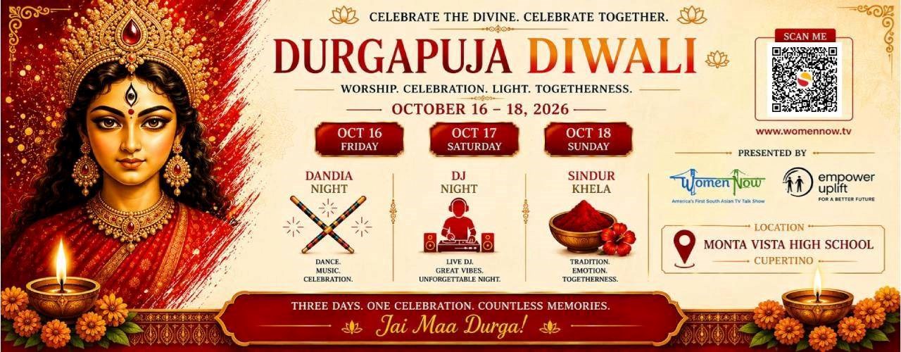Durgapujo Dandiya & Diwali Festival 2026 in Cupertino