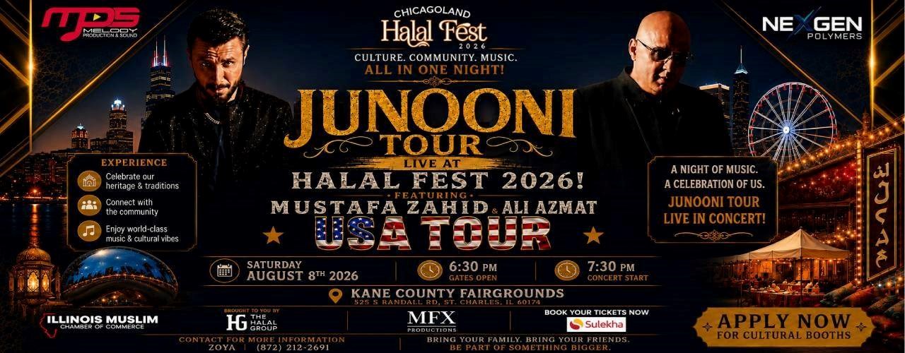 Ali Azmat & Mustafa Zahid Junooni Tour Live In Chicago