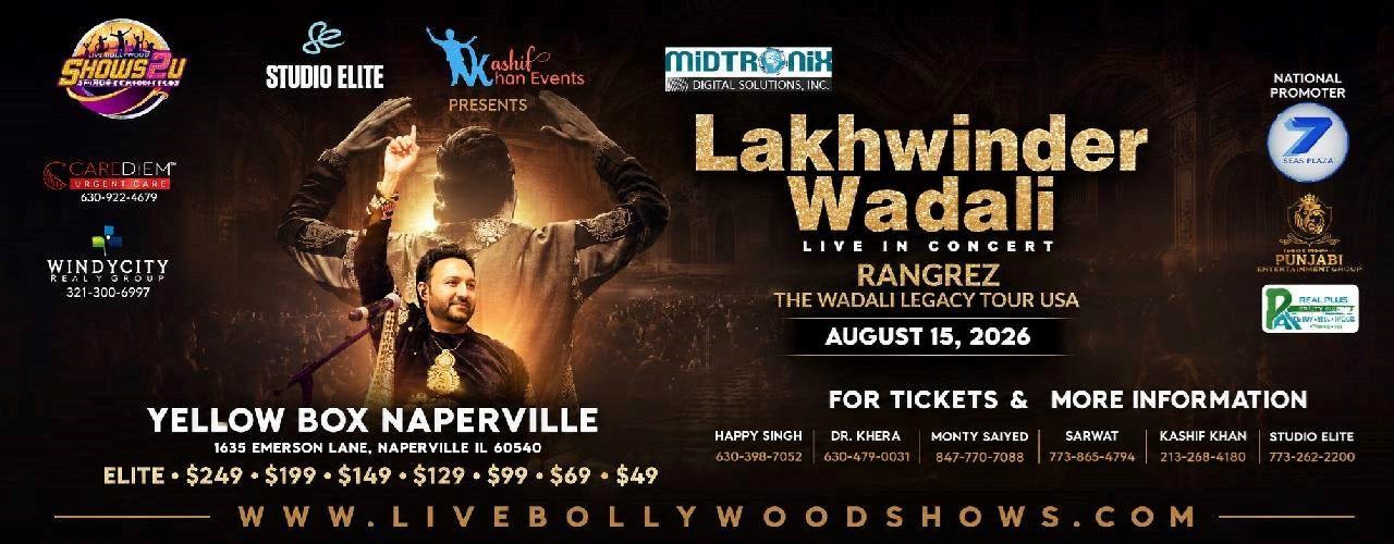 Lakhwinder Wadali Live In Concert - Chicago
