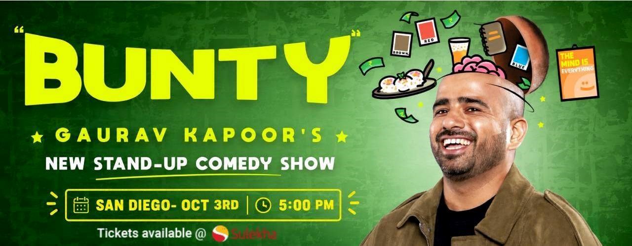 Gaurav Kapoor Live in San Diego 2026