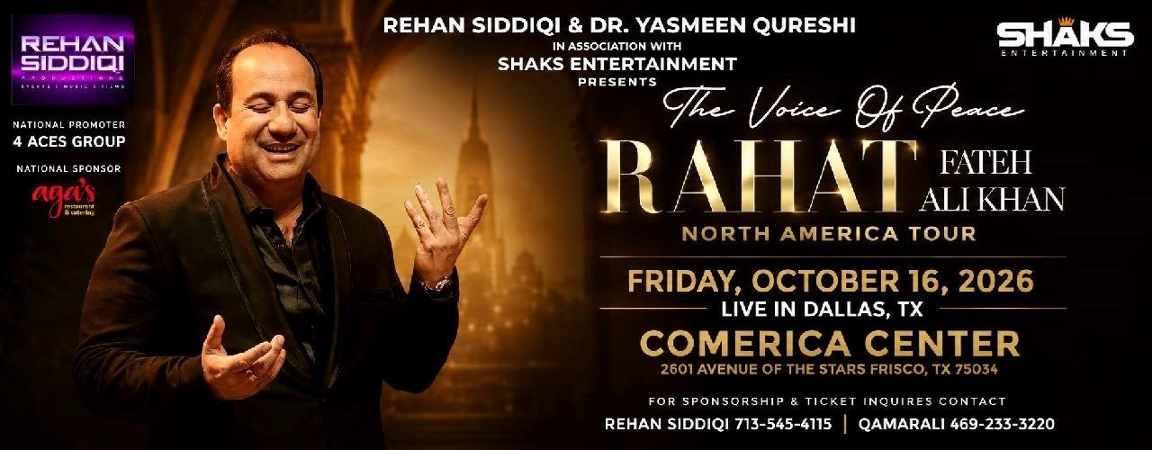 Rahat Fateh Ali Khan Live In Dallas