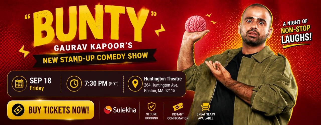 Gaurav Kapoor Live in Boston 2026