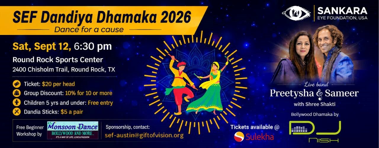 SEF Dandiya Dhamaka 2026 in Austin