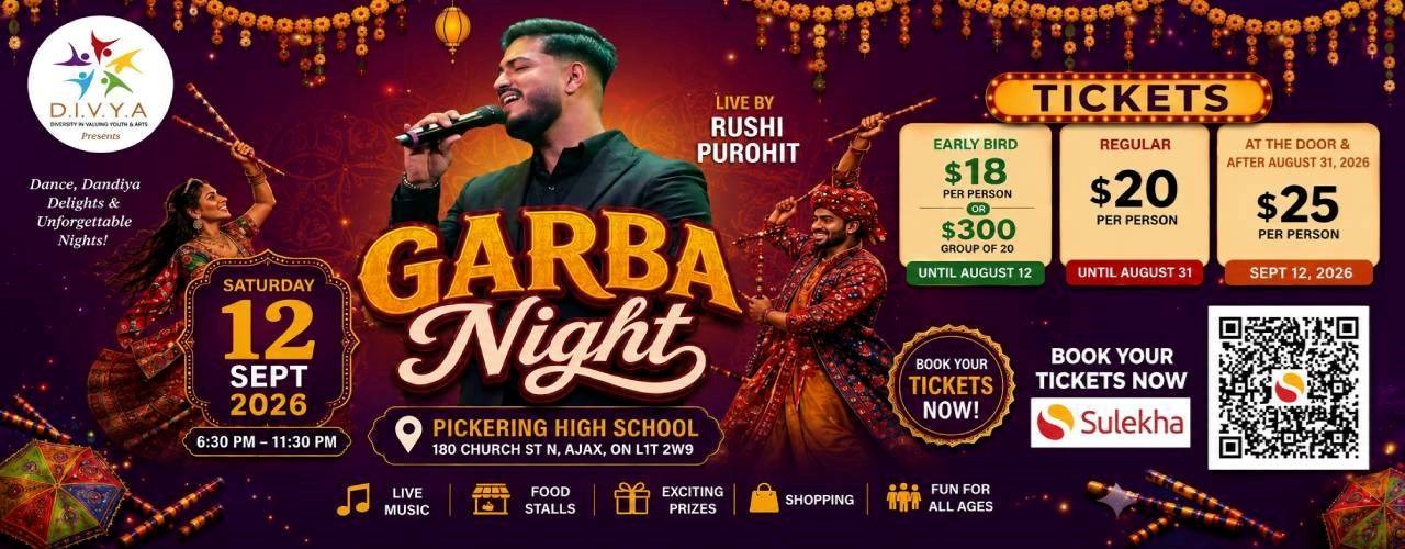 Garba Mahotsav 2026 with Rushi Purohit