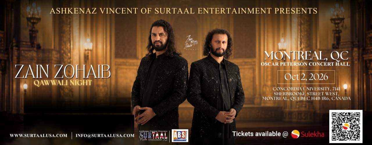 Zain Zohaib Qawwali Night in Montreal