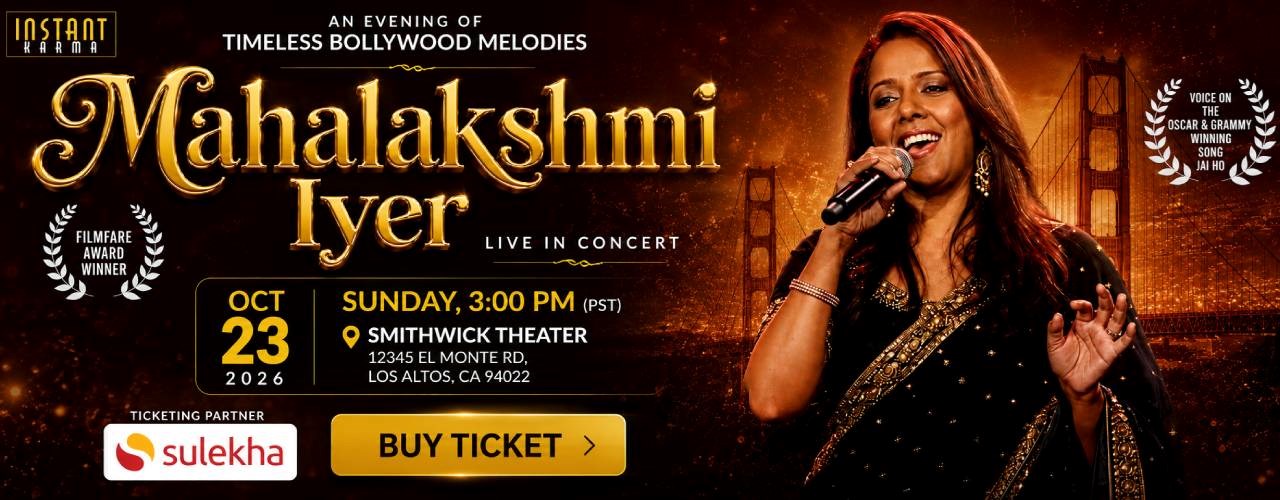 Mahalakshmi Iyer Live in Concert - Bay Area