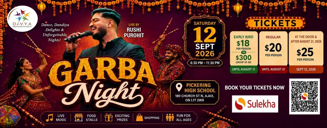 Garba Mahotsav 2026 with Rushi Purohit