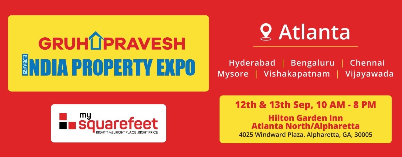Gruhapravesh: India Property Expo In Atlanta - Sep13th - 10:00 AM