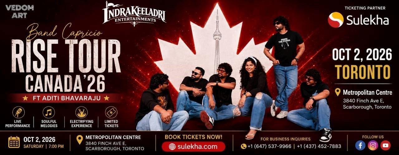 Band Capricio – Rise Tour in Toronto