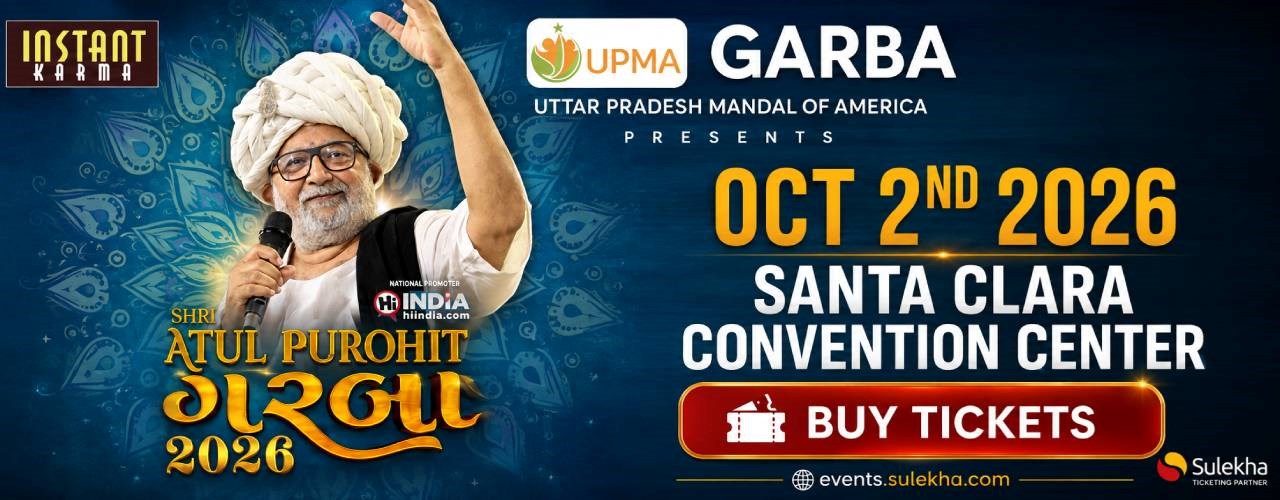 Atul Purohit Navratri Garba 2026 in Bay Area
