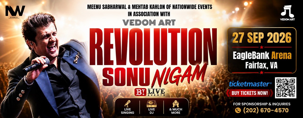 Sonu Nigam: Revolution Live In Concert - Fairfax,VA