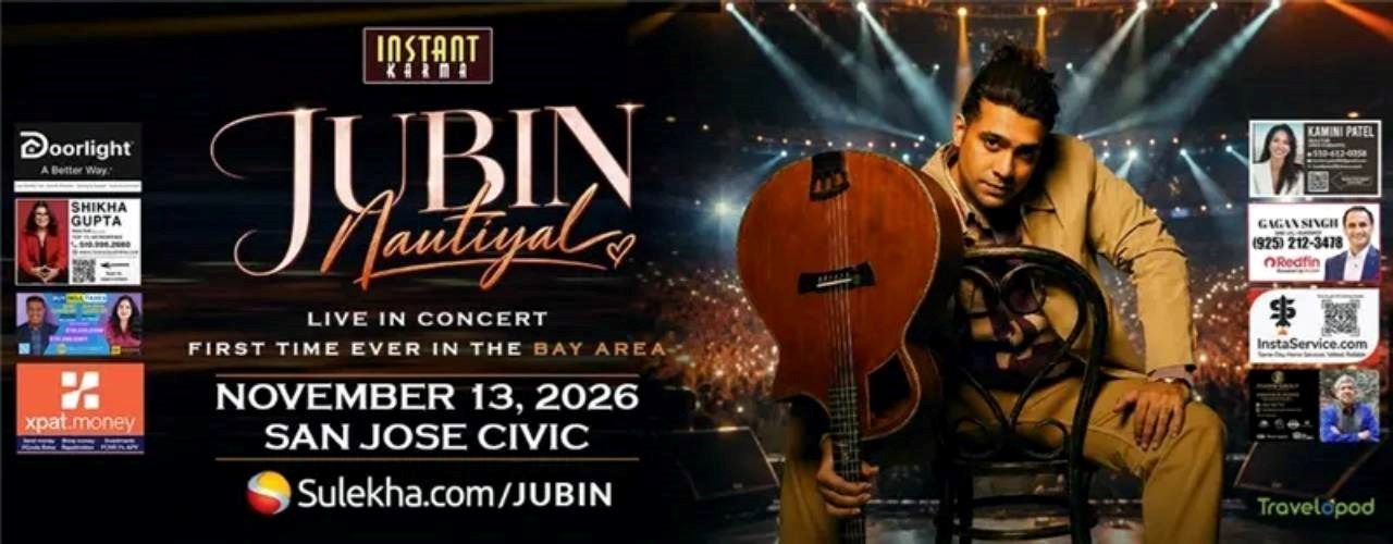 Jubin Nautiyal Live in Concert – Bay Area | First Time Ever