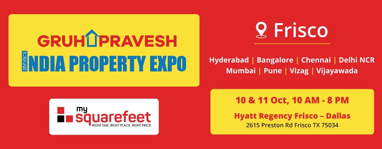 Gruhapravesh: India Property Expo In Frisco, TX- Oct 11th