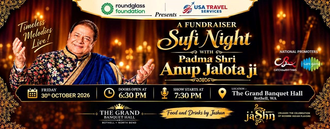 Sufi Night with Padma Shri Anup Jalota Ji - A Fundraiser Event