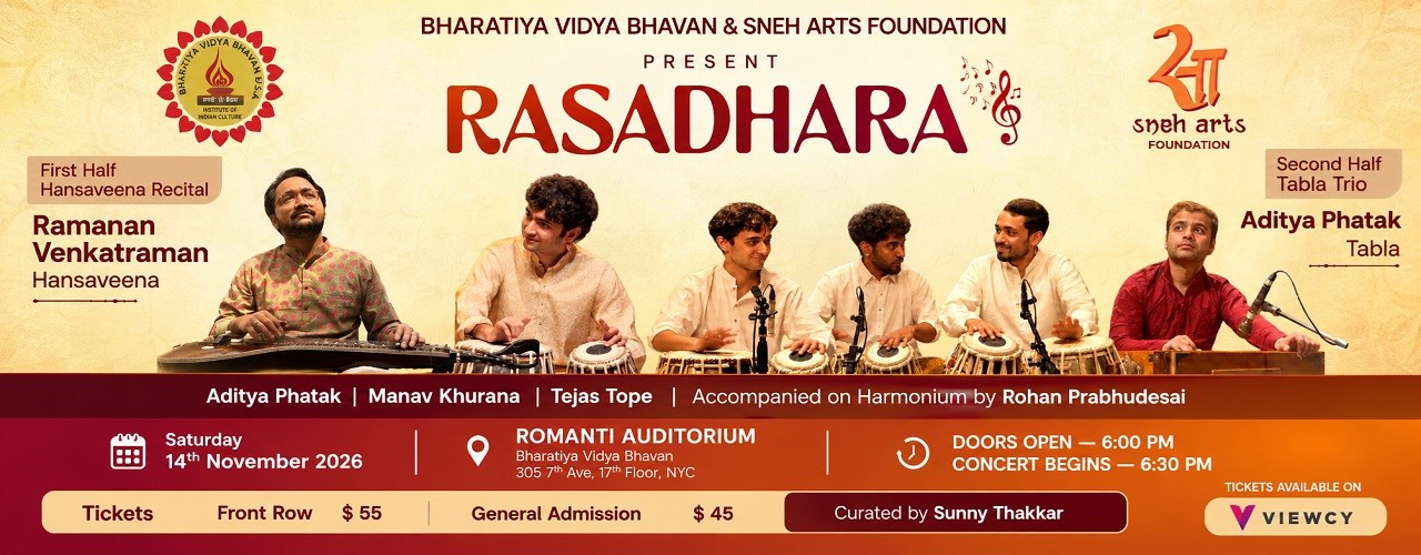 RASADHARA – Live in Concert