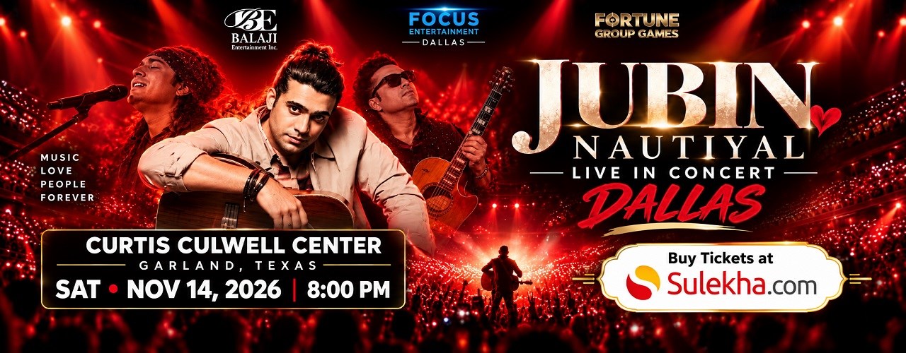 Jubin Nautiyal Live in Concert in Dallas