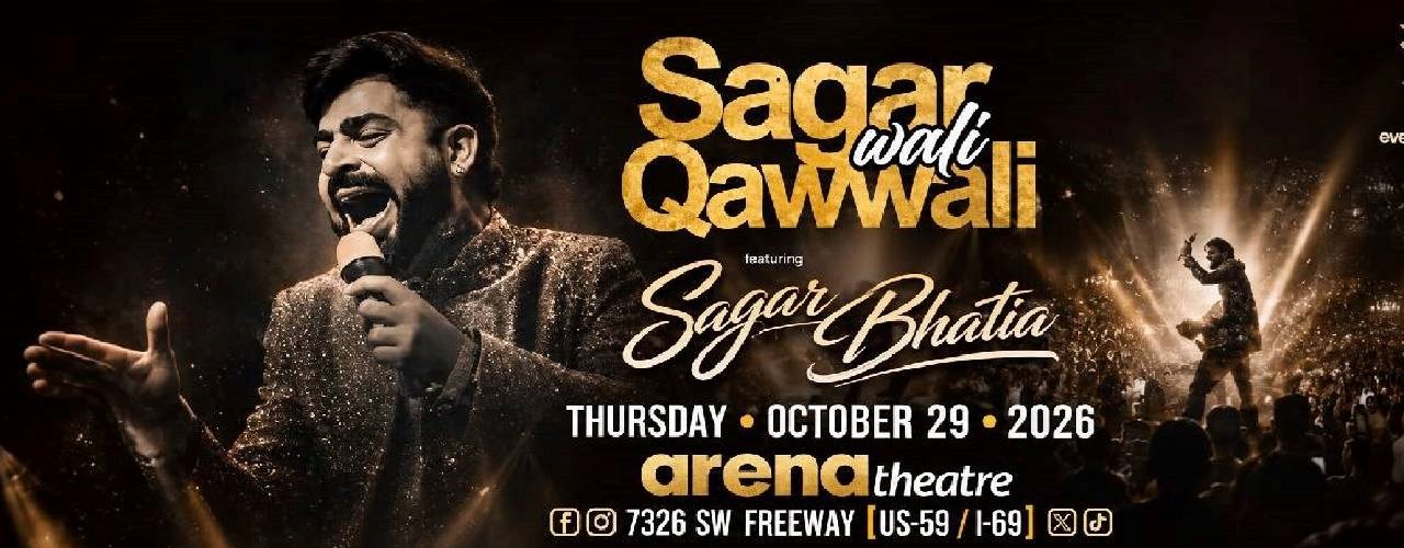 Sagar Wali Qawwali With Sagar Bhatia Live Concert in Houston - 29th Oct