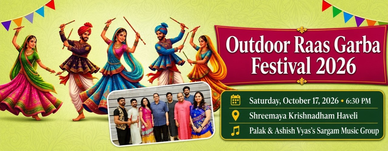 BAYVP-ICA-CCF Raas Garba Festival 2026 Sat, Oct 17th - 6:30 PM