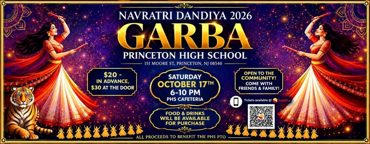 Princeton HS Community Navratri Garba/Dandiya Night