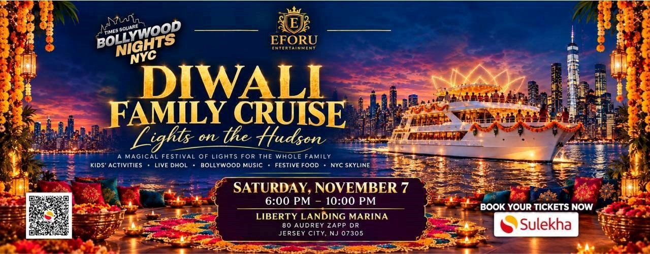Bollywood Diwali Family Cruise Party - Bollywood Nights NYC
