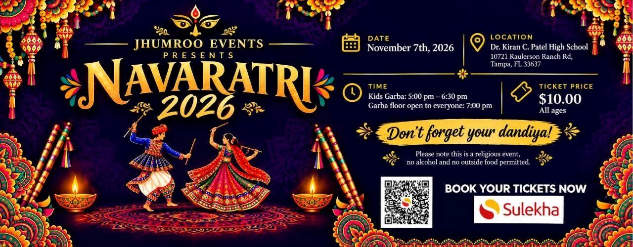 Jhumroo Events Navaratri 2026