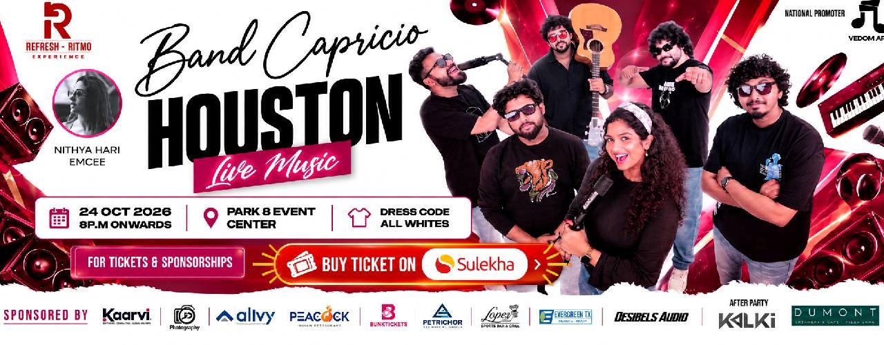 Band Capricio Live Music in Houston