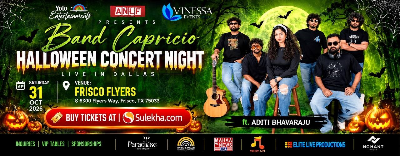 Band Capricio Live in Dallas: Halloween Concert Night 2026