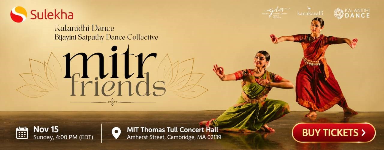 MITHAS Global Indian Artist and Kanakavalli present: Mitr, an Ensemble Collaboration between Kalanidhi Dance and Bijayini Satpathy Dance Collective