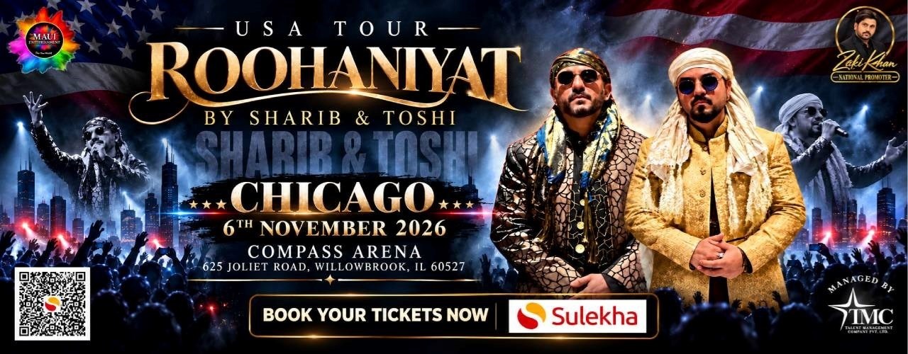 Shaarib & Toshi Live Concert In Chicago