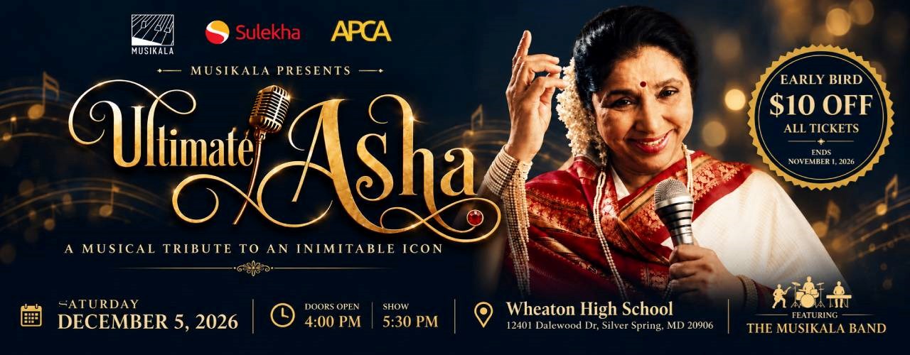 Ultimate Asha A Musical Tribute in Maryland