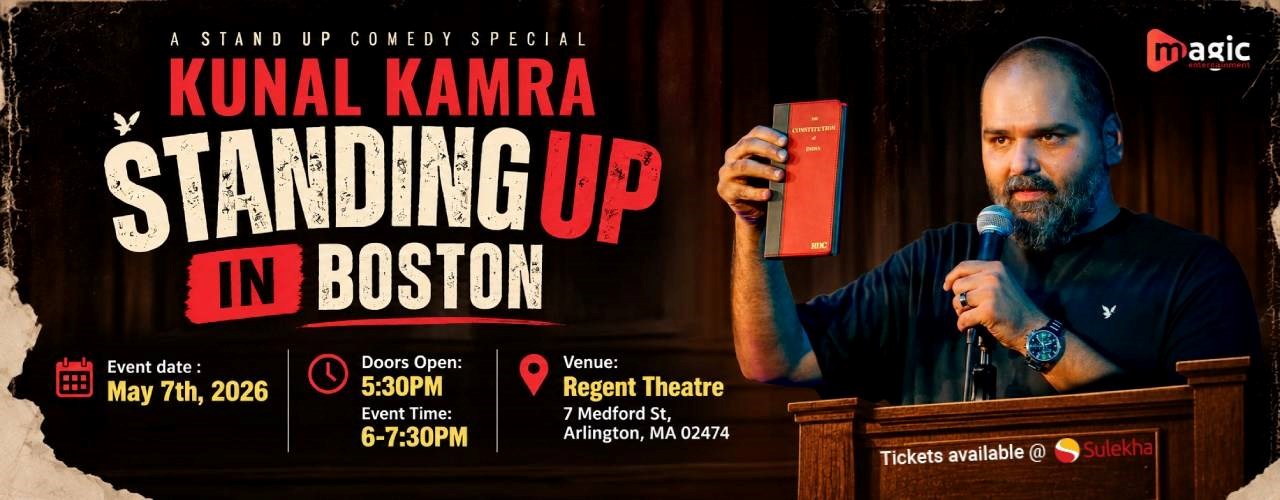 Standing Up by Kunal Kamra in Boston